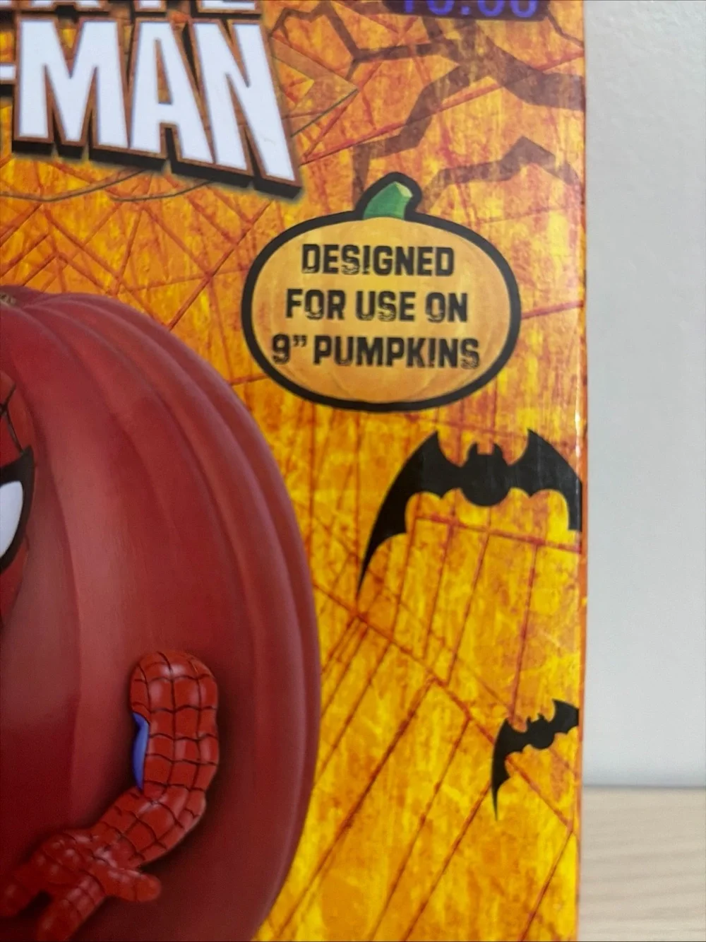 Marvel New!Ultimate Spider-Man Red Pumpkin Decorating Kit for Kids